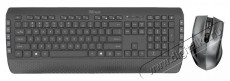 Trust Tecla-2 Wireless Deskset HU (24382)-billentyűzet szett Iroda és számítástechnika - Billentyűzet / billentyűzet szett - Vezeték nélküli - 401321