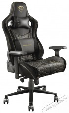 Trust GXT 712 Resto Pro fekete gamer szék Iroda és számítástechnika - Egyéb számítástechnikai termék - 387625