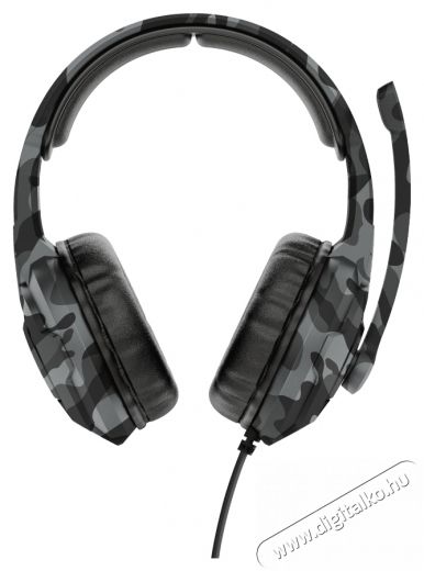 Trust GXT411K RADIUS HEADSET BLACK CAMO (24360) Audio-Video / Hifi / Multimédia - Fül és Fejhallgatók - Fejhallgató - 401276