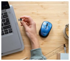 Trust YVI+ WIRELESS MOUSE ECO BLUE - 24551 Iroda és számítástechnika - Egér - Vezeték nélküli egér - 410318