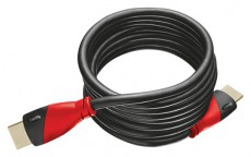 Trust HDMI-kábel konzolokhoz 21082, GXT 730 HDMI Cable for PS4 & Xbox One Tv kiegészítők - Kábel / csatlakozó - Hdmi kábel - 485417
