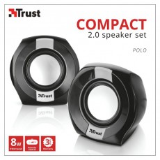 Trust Polo Compact 2.0 jack USB hangszóró (20943) Iroda és számítástechnika - PC hangszóró / hangfal - 326765