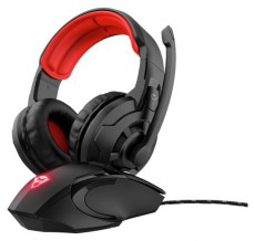 Trust GXT 785 Ravius 2in1 vezetékes gamer headset + vezetékes gamer egér Audio-Video / Hifi / Multimédia - Fül és Fejhallgatók - Fejhallgató mikrofonnal / headset - 500163