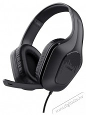 Trust GXT415 ZIROX HEADSET fekete Audio-Video / Hifi / Multimédia - Fül és Fejhallgatók - Fejhallgató mikrofonnal / headset - 503436