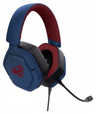 Trust 25739 GXT492SM Carus Superman multiplatform vezetékes gamer headset Audio-Video / Hifi / Multimédia - Fül és Fejhallgatók - Fejhallgató mikrofonnal / headset - 507544