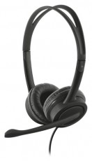 Trust Doba 2in1 fekete home office szett Audio-Video / Hifi / Multimédia - Fül és Fejhallgatók - Fülhallgató mikrofonnal / headset - 508913