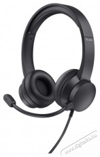 Trust AYDA PC HEADSET Audio-Video / Hifi / Multimédia - Fül és Fejhallgatók - Fejhallgató mikrofonnal / headset - 510313