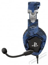 Trust GXT 488 Forze PS4 and PS5 Blue Audio-Video / Hifi / Multimédia - Fül és Fejhallgatók - Fejhallgató mikrofonnal / headset - 510319