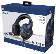 Trust GXT 488 Forze PS4 and PS5 Blue Audio-Video / Hifi / Multimédia - Fül és Fejhallgatók - Fejhallgató mikrofonnal / headset - 510319