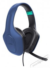 Trust GXT415B ZIROX HEADSET kék Audio-Video / Hifi / Multimédia - Fül és Fejhallgatók - Fejhallgató mikrofonnal / headset - 510312
