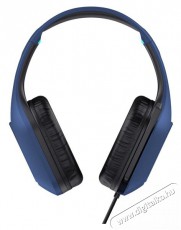 Trust GXT415B ZIROX HEADSET kék Audio-Video / Hifi / Multimédia - Fül és Fejhallgatók - Fejhallgató mikrofonnal / headset - 510312