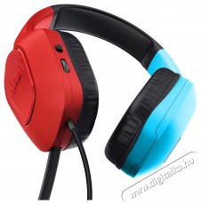 Trust GXT416S ZIROX HEADSET SWITCH Audio-Video / Hifi / Multimédia - Fül és Fejhallgatók - Fejhallgató mikrofonnal / headset - 510316