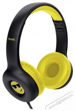 Trust NOUNA Kids headphones - fekete Audio-Video / Hifi / Multimédia - Fül és Fejhallgatók - Fejhallgató - 510315
