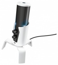 Trust 24257 GXT 258W Fyru USB 4in1 fehér streamer mikrofon Fotó-Videó kiegészítők - Mikrofon - Puska mikrofon - 513327