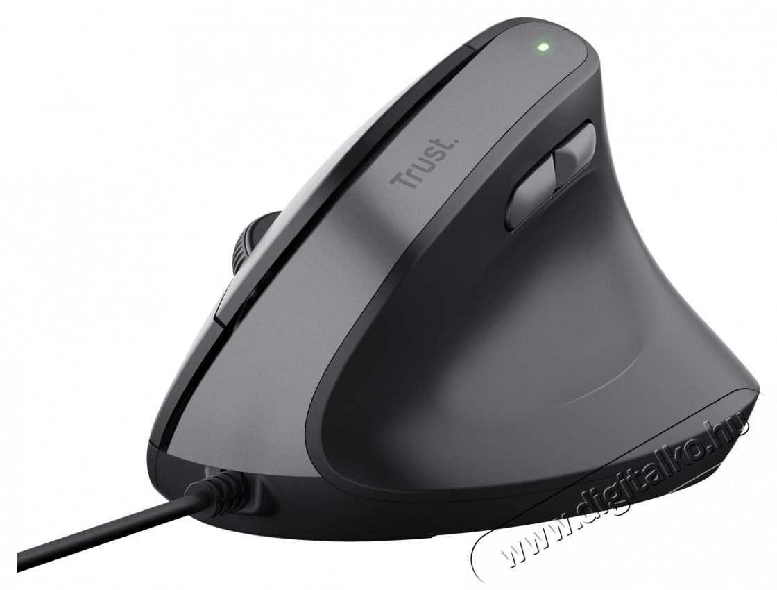 Trust Bayo II Ergonomic vezet&eacute;kes fekete eg&eacute;r Iroda &eacute;s sz&aacute;m&iacute;t&aacute;stechnika - Eg&eacute;r - Vezet&eacute;k n&eacute;lk&uuml;li eg&eacute;r - 513371