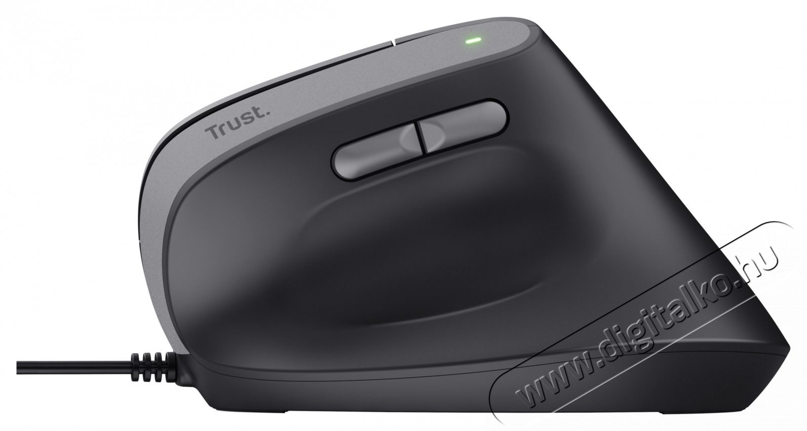 Trust Bayo II Ergonomic vezet&eacute;kes fekete eg&eacute;r Iroda &eacute;s sz&aacute;m&iacute;t&aacute;stechnika - Eg&eacute;r - Vezet&eacute;k n&eacute;lk&uuml;li eg&eacute;r - 513371