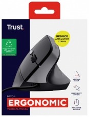 Trust Bayo II Ergonomic vezet&eacute;kes fekete eg&eacute;r Iroda &eacute;s sz&aacute;m&iacute;t&aacute;stechnika - Eg&eacute;r - Vezet&eacute;k n&eacute;lk&uuml;li eg&eacute;r - 513371