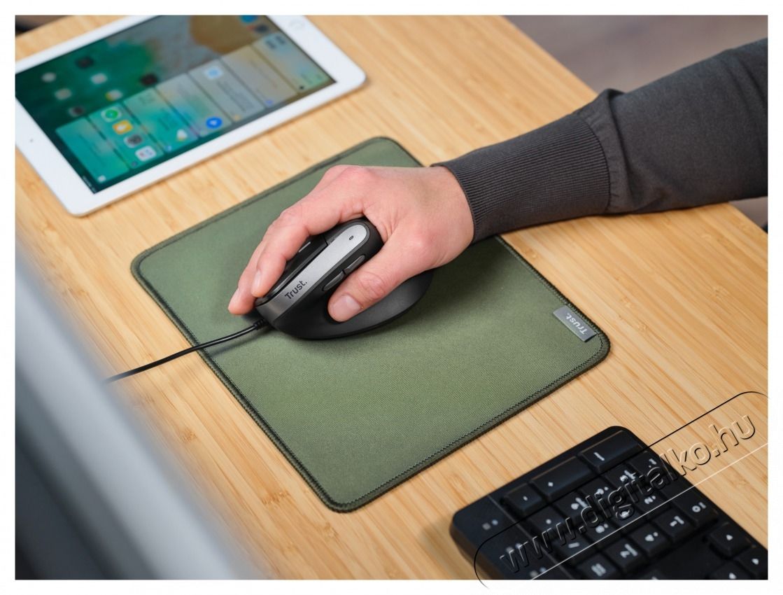 Trust Bayo II Ergonomic vezet&eacute;kes fekete eg&eacute;r Iroda &eacute;s sz&aacute;m&iacute;t&aacute;stechnika - Eg&eacute;r - Vezet&eacute;k n&eacute;lk&uuml;li eg&eacute;r - 513371