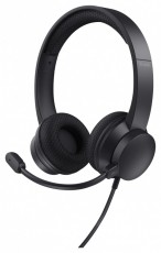 Trust Ayda USB-ENC PC vezetékes fekete headset Audio-Video / Hifi / Multimédia - Fül és Fejhallgatók - Fejhallgató mikrofonnal / headset - 514854