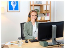 Trust Ayda USB-ENC PC vezetékes fekete headset Audio-Video / Hifi / Multimédia - Fül és Fejhallgatók - Fejhallgató mikrofonnal / headset - 514854