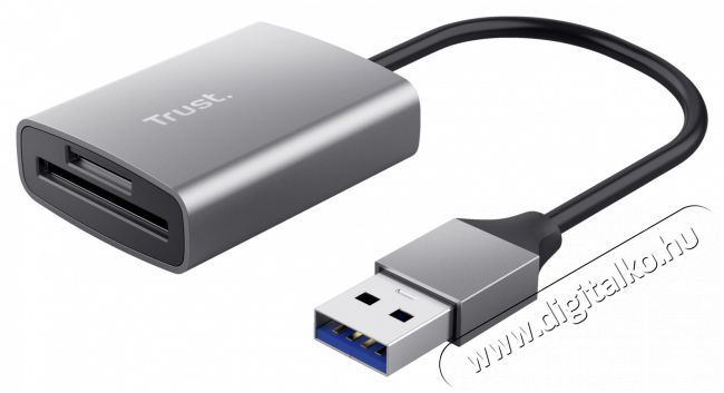 Trust Dalyx Fast USB3.2 microSD/SD kártyaolvasó Memória kártya / Pendrive - Kártya olvasó - 514850