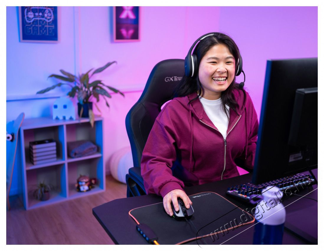 Trust GXT 922 Ybar USB RGB fekete eg&eacute;r Iroda &eacute;s sz&aacute;m&iacute;t&aacute;stechnika - Eg&eacute;r - Vezet&eacute;kes eg&eacute;r - 514498