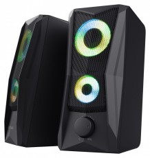 Trust GXT606B Javv RGB 2.0 hangszóró pár Audio-Video / Hifi / Multimédia - Hangfal - Hangfalszett - Kültéri hangsugárzó - 514847