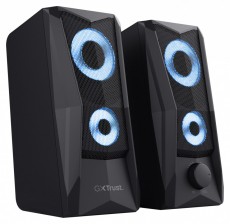 Trust GXT606B Javv RGB 2.0 hangszóró pár Audio-Video / Hifi / Multimédia - Hangfal - Hangfalszett - Kültéri hangsugárzó - 514847
