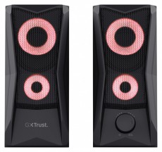 Trust GXT606B Javv RGB 2.0 hangszóró pár Audio-Video / Hifi / Multimédia - Hangfal - Hangfalszett - Kültéri hangsugárzó - 514847