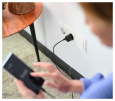 Trust Maxo 20W USB-C fekete töltő adapter Mobil / Kommunikáció / Smart - Mobiltelefon kiegészítő / tok - Hálózati-, autós töltő - 514857