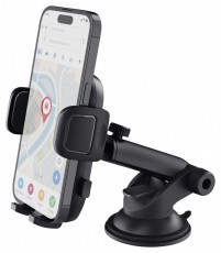 Trust Runo szélvédőre helyezhető fekete autós telefon tartó Mobil / Kommunikáció / Smart - Mobiltelefon kiegészítő / tok - Tartó / rögzítő / állvány - 514856
