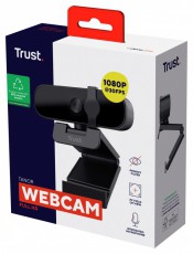 Trust Tanor FHD fekete webkamera Iroda és számítástechnika - Webkamera - 514499