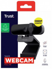 Trust Tanor FHD fekete webkamera Iroda és számítástechnika - Webkamera - 514499