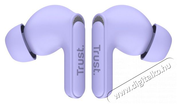 Trust Yavi ENC True Wireless Bluetooth lila f&uuml;lhallgat&oacute; Audio-Video / Hifi / Multim&eacute;dia - F&uuml;l &eacute;s Fejhallgat&oacute;k - F&uuml;lhallgat&oacute; - 514871