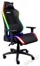 Trust GXT 719 Ruya RGB Gaming Chair Black Iroda &eacute;s sz&aacute;m&iacute;t&aacute;stechnika - Egy&eacute;b sz&aacute;m&iacute;t&aacute;stechnikai term&eacute;k - 518465