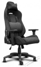 Trust GXT723 RUYA Premium Fabric Gaming Chair Grey, sz&uuml;rke - Iroda &eacute;s sz&aacute;m&iacute;t&aacute;stechnika - Egy&eacute;b sz&aacute;m&iacute;t&aacute;stechnikai term&eacute;k - 518469
