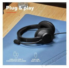 Trust AYDA MAX USB Audio-Video / Hifi / Multimédia - Fül és Fejhallgatók - Fejhallgató - 519239