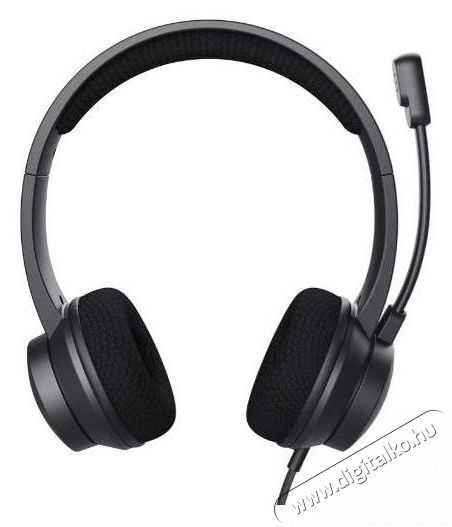 Trust AYDA USB-ENC ECO PC HEADSET Audio-Video / Hifi / Multim&eacute;dia - F&uuml;l &eacute;s Fejhallgat&oacute;k - Fejhallgat&oacute; mikrofonnal / headset - 519241