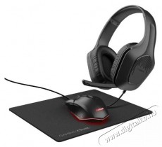 Trust GXT790 TRIDOX 3-IN-1 BUNDLE - fekete Iroda és számítástechnika - Egér - Vezetékes egér - 519236