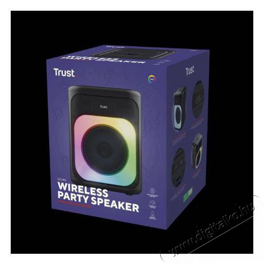 Trust Azura wireless party speaker Audio-Video / Hifi / Multim&eacute;dia - Hangfal - Hangfalszett - &Aacute;ll&oacute; / front hangfal - 520228