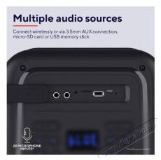 Trust Azura wireless party speaker Audio-Video / Hifi / Multim&eacute;dia - Hangfal - Hangfalszett - &Aacute;ll&oacute; / front hangfal - 520228