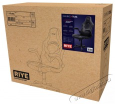 Trust GXT703 RIYE Gaming Chair, fekete Iroda és számítástechnika - Egyéb számítástechnikai termék - 520224