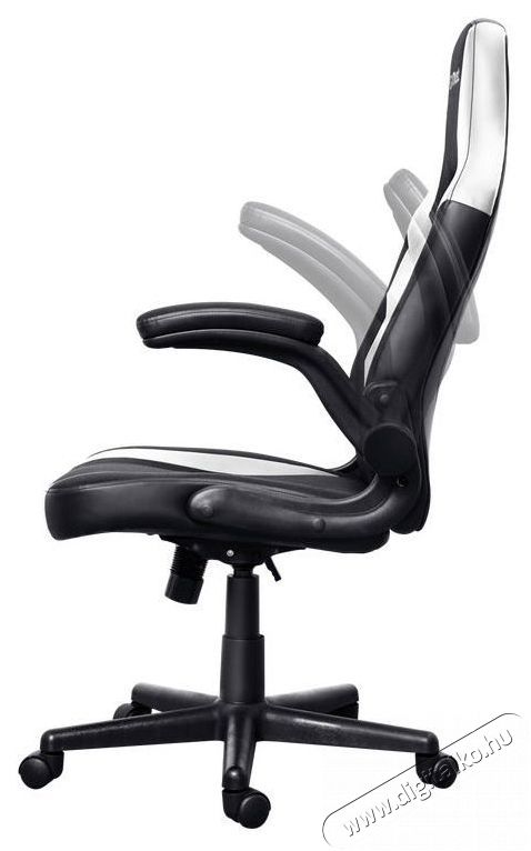 Trust GXT703W RIYE Gaming Chair, feh&eacute;r Iroda &eacute;s sz&aacute;m&iacute;t&aacute;stechnika - Egy&eacute;b sz&aacute;m&iacute;t&aacute;stechnikai term&eacute;k - 520225