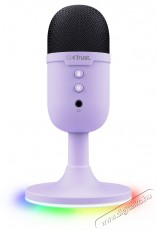 Trust GXT 234P Yunix USB Microphone - lila Fotó-Videó kiegészítők - Mikrofon - Ének és hangszer mikrofon - 526527