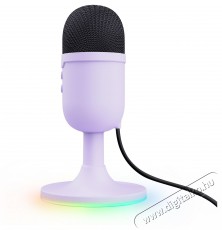 Trust GXT 234P Yunix USB Microphone - lila Fotó-Videó kiegészítők - Mikrofon - Ének és hangszer mikrofon - 526527