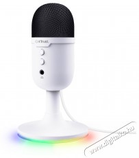 Trust GXT 234W Yunix USB Microphone - fehér Fotó-Videó kiegészítők - Mikrofon - Ének és hangszer mikrofon - 526526