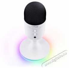 Trust GXT 234W Yunix USB Microphone - fehér Fotó-Videó kiegészítők - Mikrofon - Ének és hangszer mikrofon - 526526