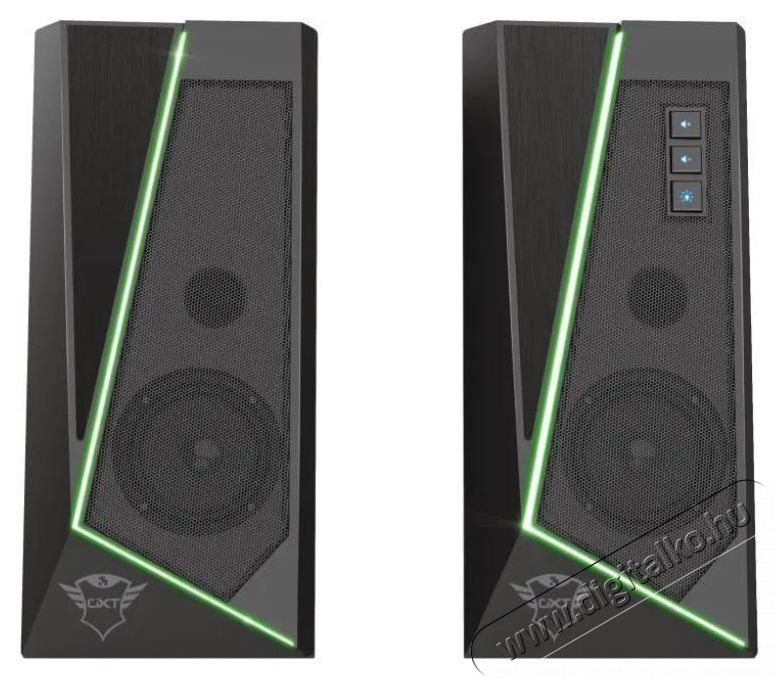 Trust GXT 609 Zoxa RGB Audio-Video / Hifi / Multim&eacute;dia - Hangfal - Hangfalszett - &Aacute;ll&oacute; / front hangfal - 520227