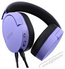 Trust GXT489 Fayzo Headset Eco Friendly Purple fejhallgató Audio-Video / Hifi / Multimédia - Fül és Fejhallgatók - Fejhallgató mikrofonnal / headset - 526521