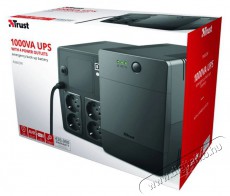 Trust 23504 Paxxon 1000VA szünetmentes tápegység Iroda és számítástechnika - Számítógép tartozék - Tápegység - 514855
